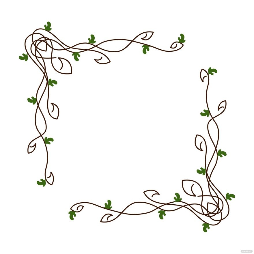 Free Printable Vine Plants Template