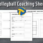 Volleyball Coaching Sheet Volleyball Practice Plan Volleyball Game Day Strategy Volleyball Player Evaluation Instant Download Etsy