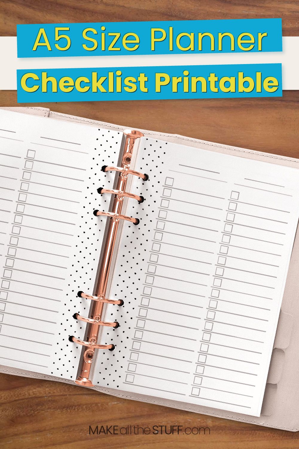 A5 Printable Planner Inserts Free - Free Printable A5 Planner Inserts