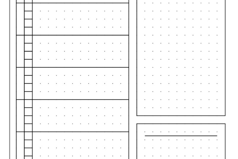 Bullet Journal Printable Templates Free