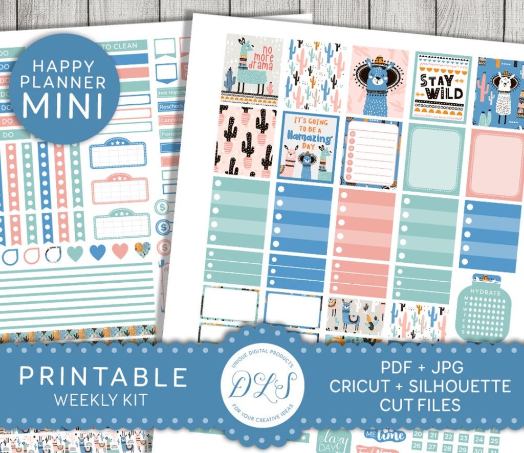 Editable Printable Insert For Mini Happy Planner - Printables Templates ...