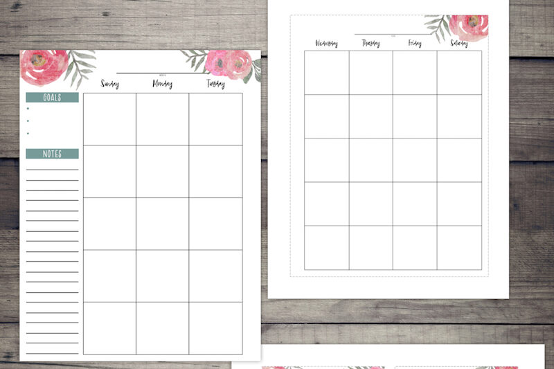 Free Classic Happy Planner Printables