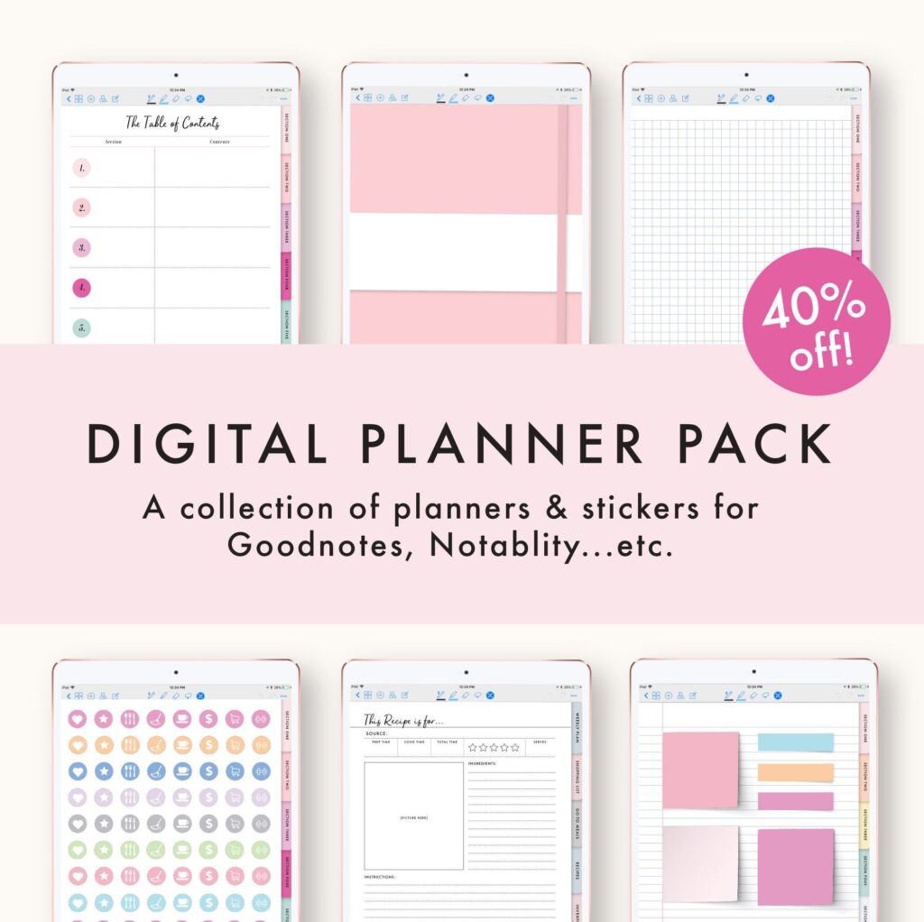 Free Goodnotes Planner Templates - Best Templates Resources