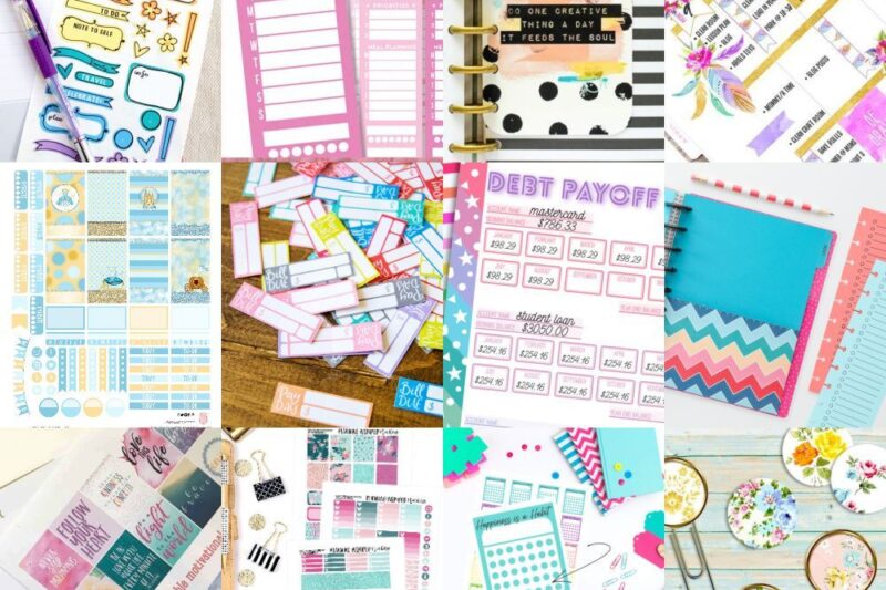Free Happy Planner Weekly Printables