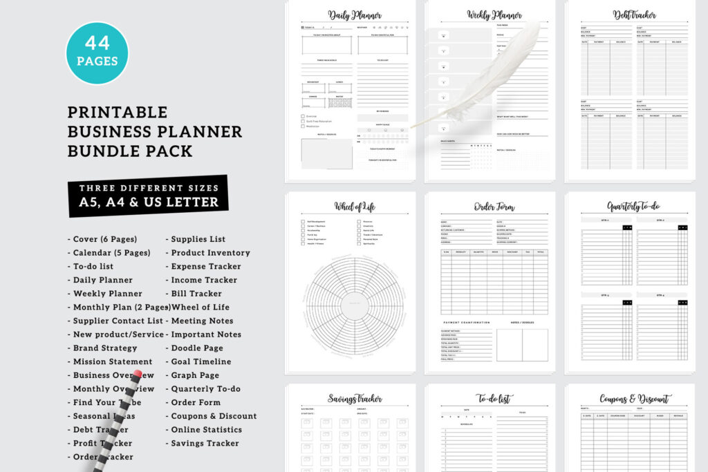 Free Printable Business Planner Pages – Business Printable Planner Pages Minimalist PLR Printables, Daily, Free Printable Business Planner Pages - Business Printable Planner Pages Minimalist PLR Printables, Daily,