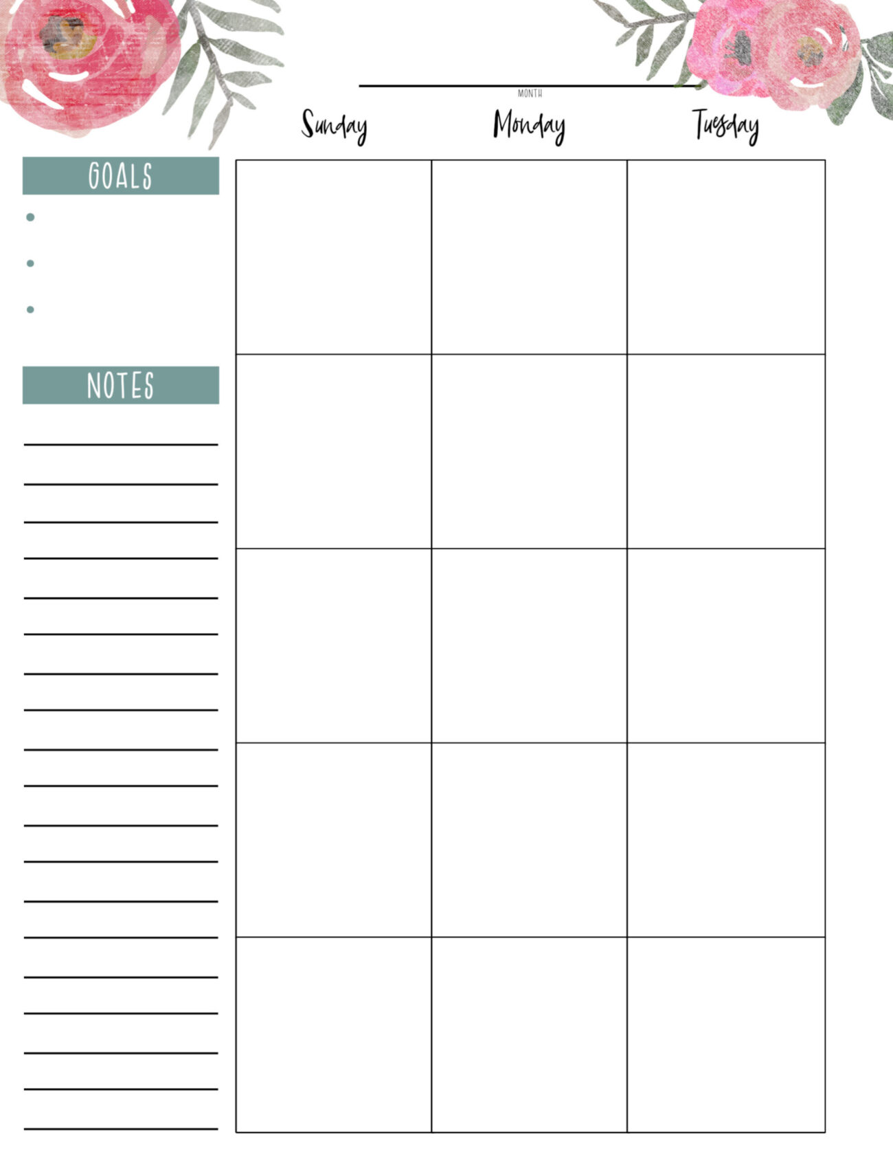 Free Printable Happy Planner Pages - Free Happy Planner Printable Inserts - Free Printables Corner