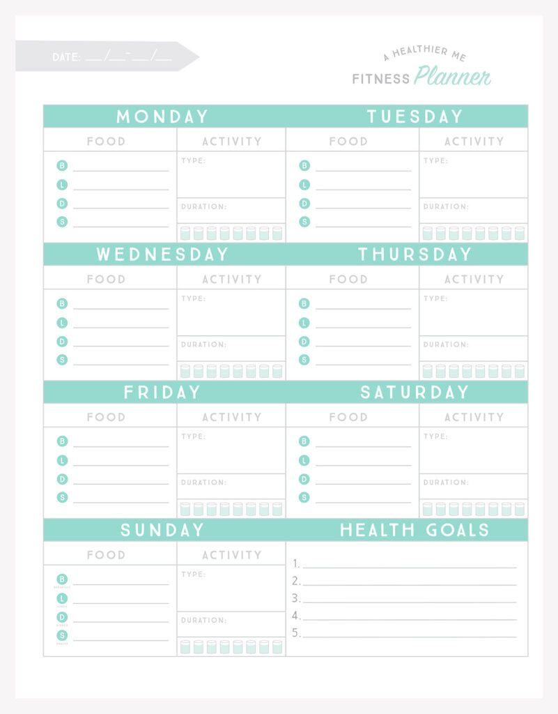 Free Printable Health And Fitness Planner – Printable Fitness Planner at Oliver Gonzalez blog Free Printable Health And Fitness Planner - Printable Fitness Planner at Oliver Gonzalez blog