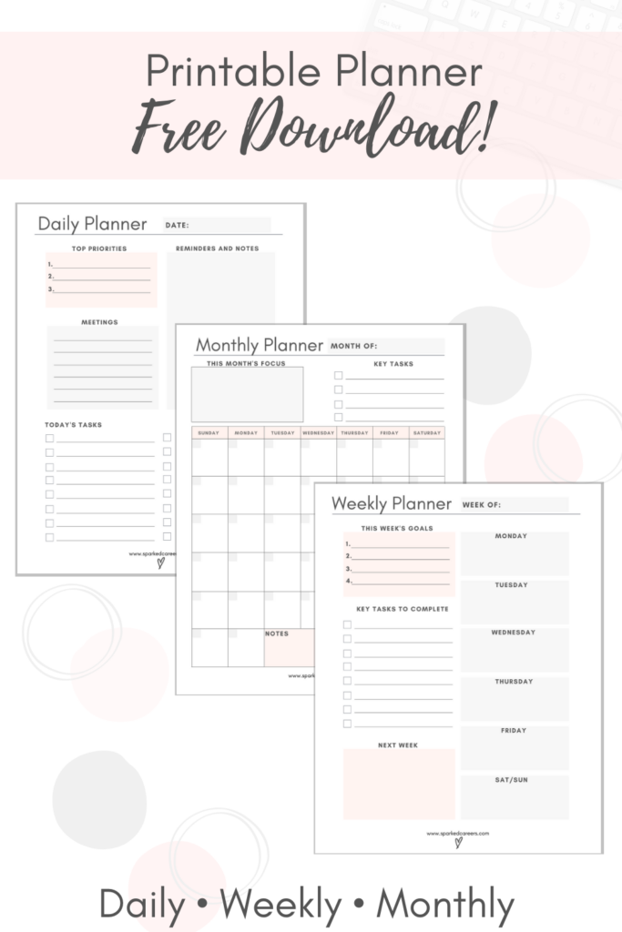 Free printable planner – Artofit Free printable planner – Artofit
