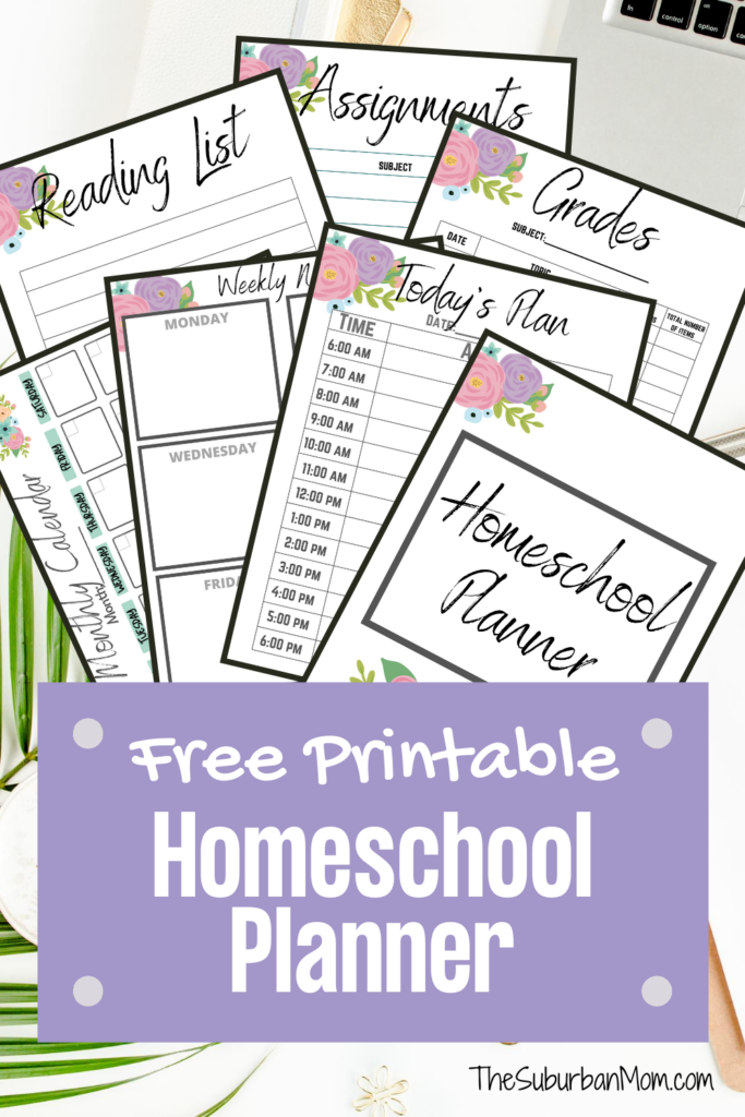 Homeschool Free Printables Planner - Free Printable Worksheet