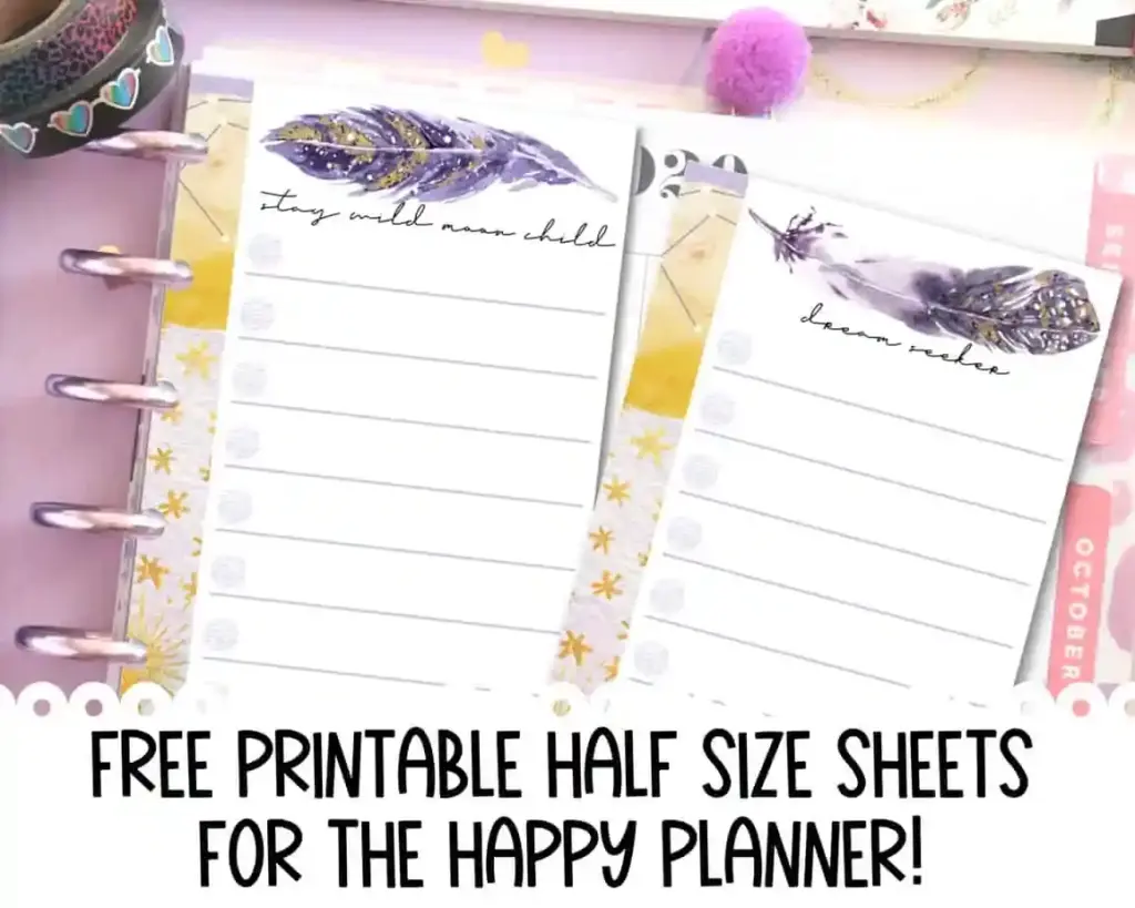 Mini Binder Planner Printables Free - Free Printable Planner