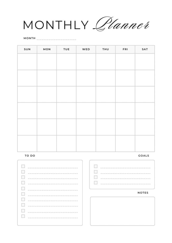 Monthly Planner Executive Weekly/Monthly Planner Refill With Hourly Monthly Planner Executive Weekly/Monthly Planner Refill With Hourly